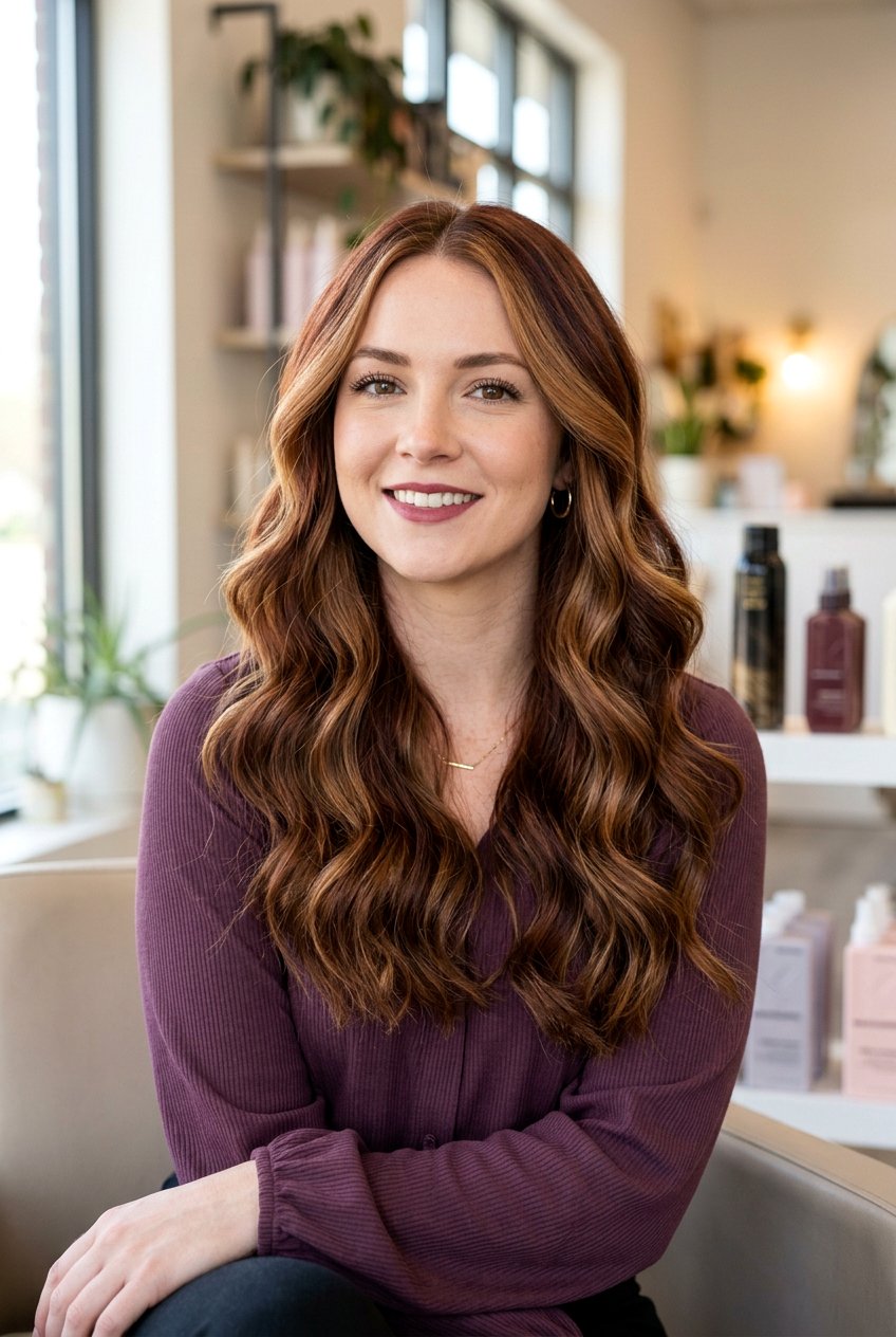 Rich Auburn Bronde With Lowlights - 20 auburn bronde hair color - 20 auburn bronde hair color