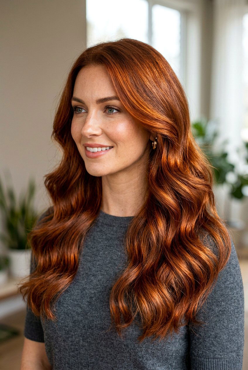 Rich copper hair - 20 copper hair color ideas - 20 copper hair color ideas