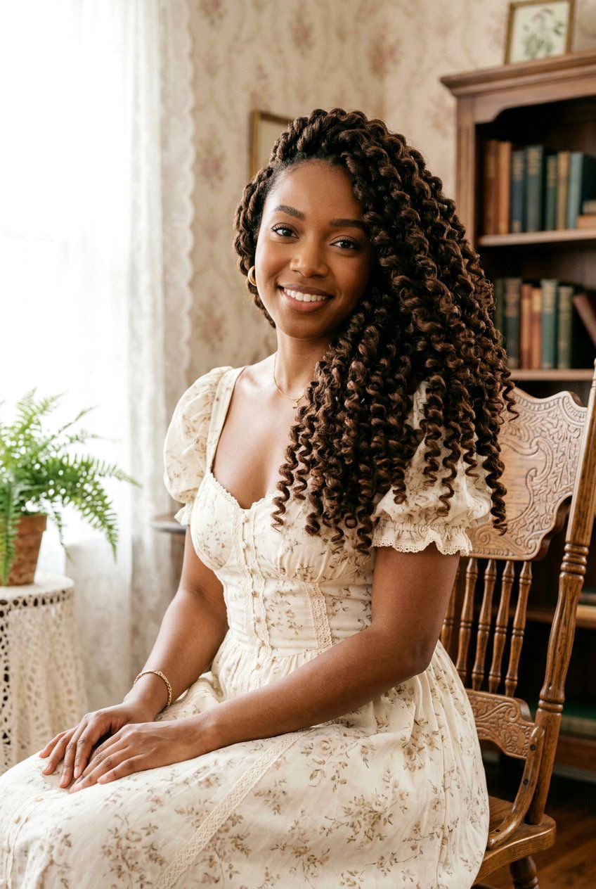 Ringlet Crochet - 20 curly crochet hairstyles - 20 curly crochet hairstyles