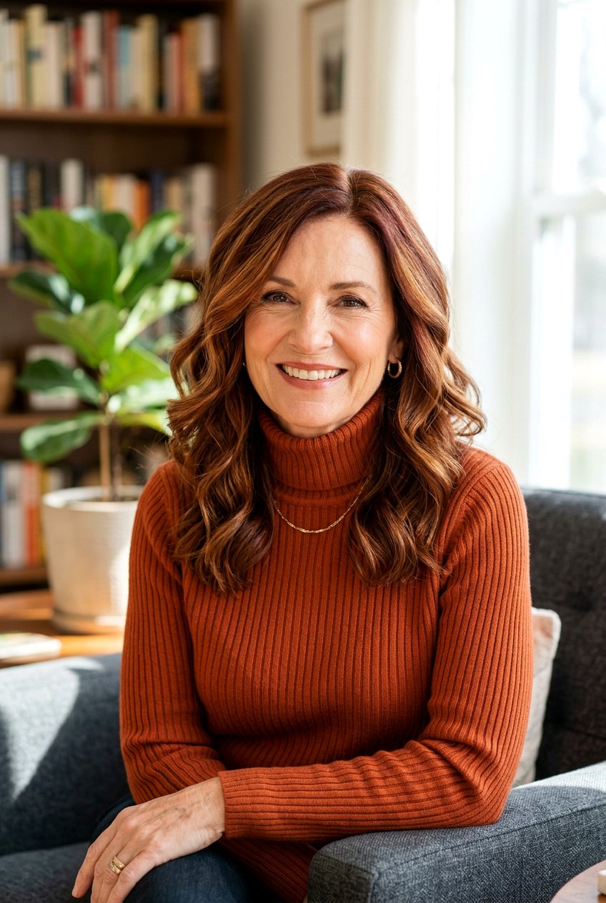 Roasted Chestnut Balayage - 20 expensive brunette for women over 50 - 20 expensive brunette for women over 50