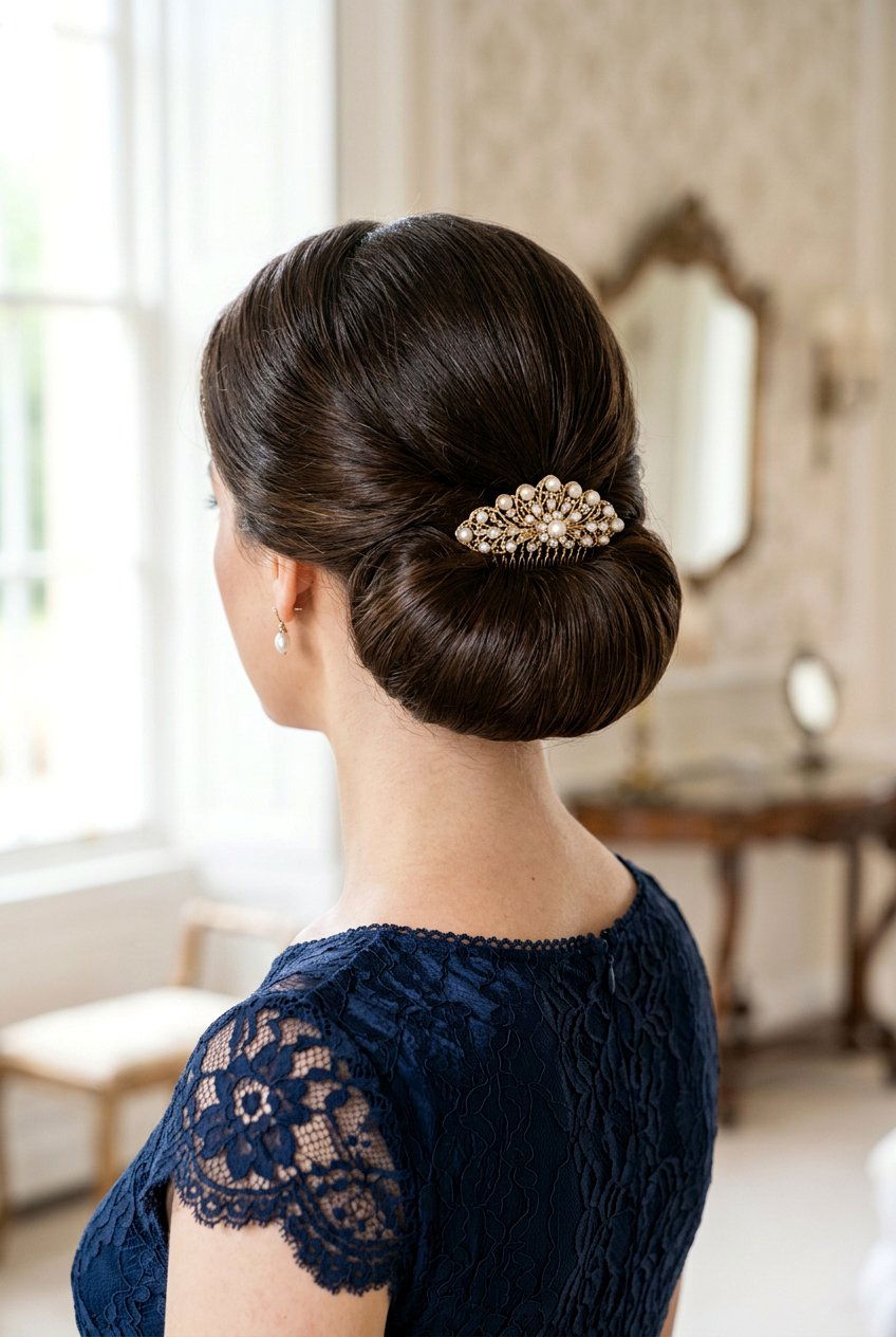 Rolled Nape Vintage Updo - 20 vintage updo hairstyle - 20 vintage updo hairstyle