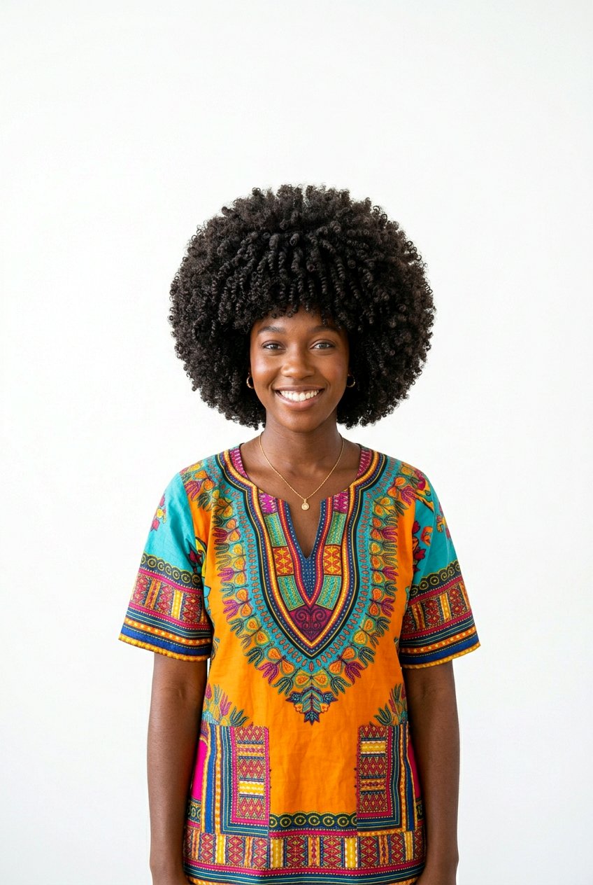 Roller Set Curly Afro on Natural Hair - 20 natural hair roller set styles - 20 natural hair roller set styles