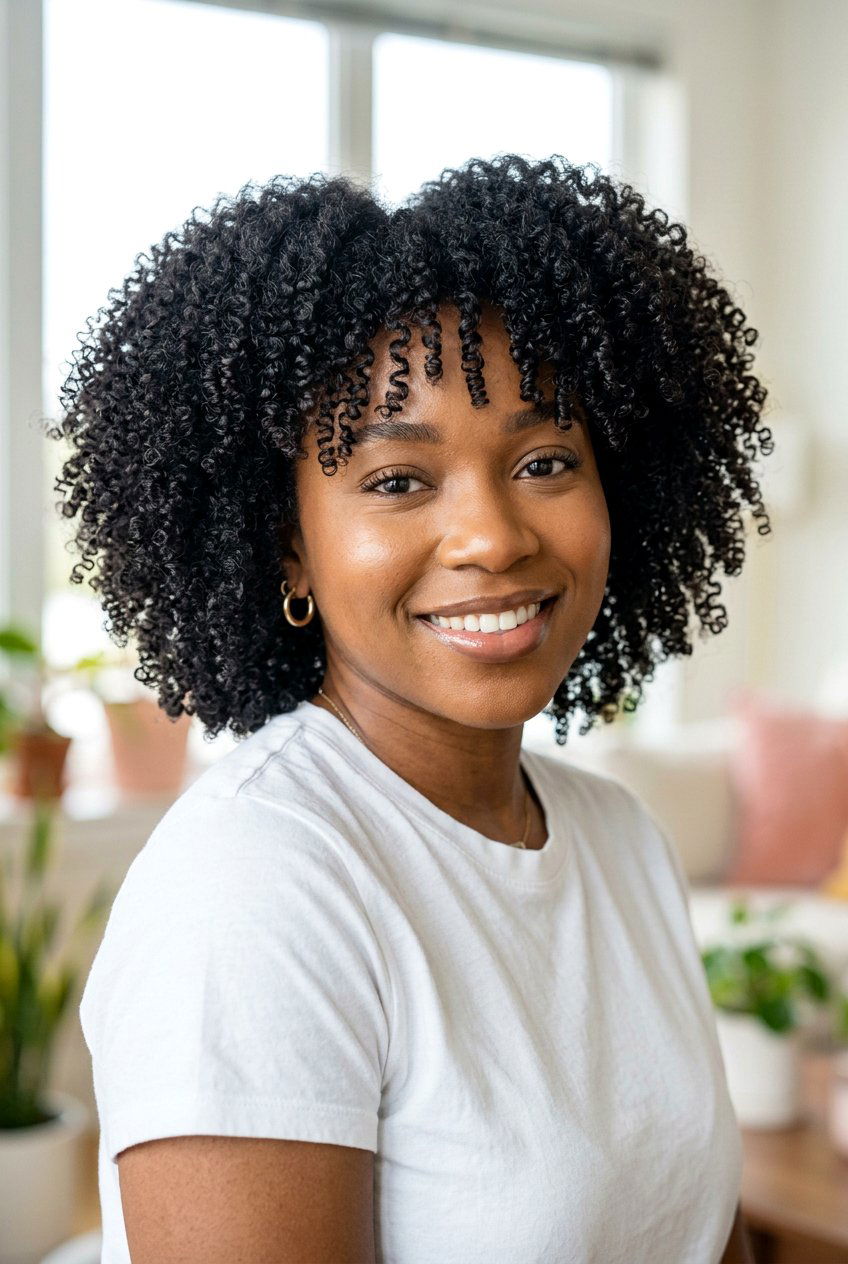 Roller Set Wash and Go on Natural Hair - 20 natural hair roller set styles - 20 natural hair roller set styles