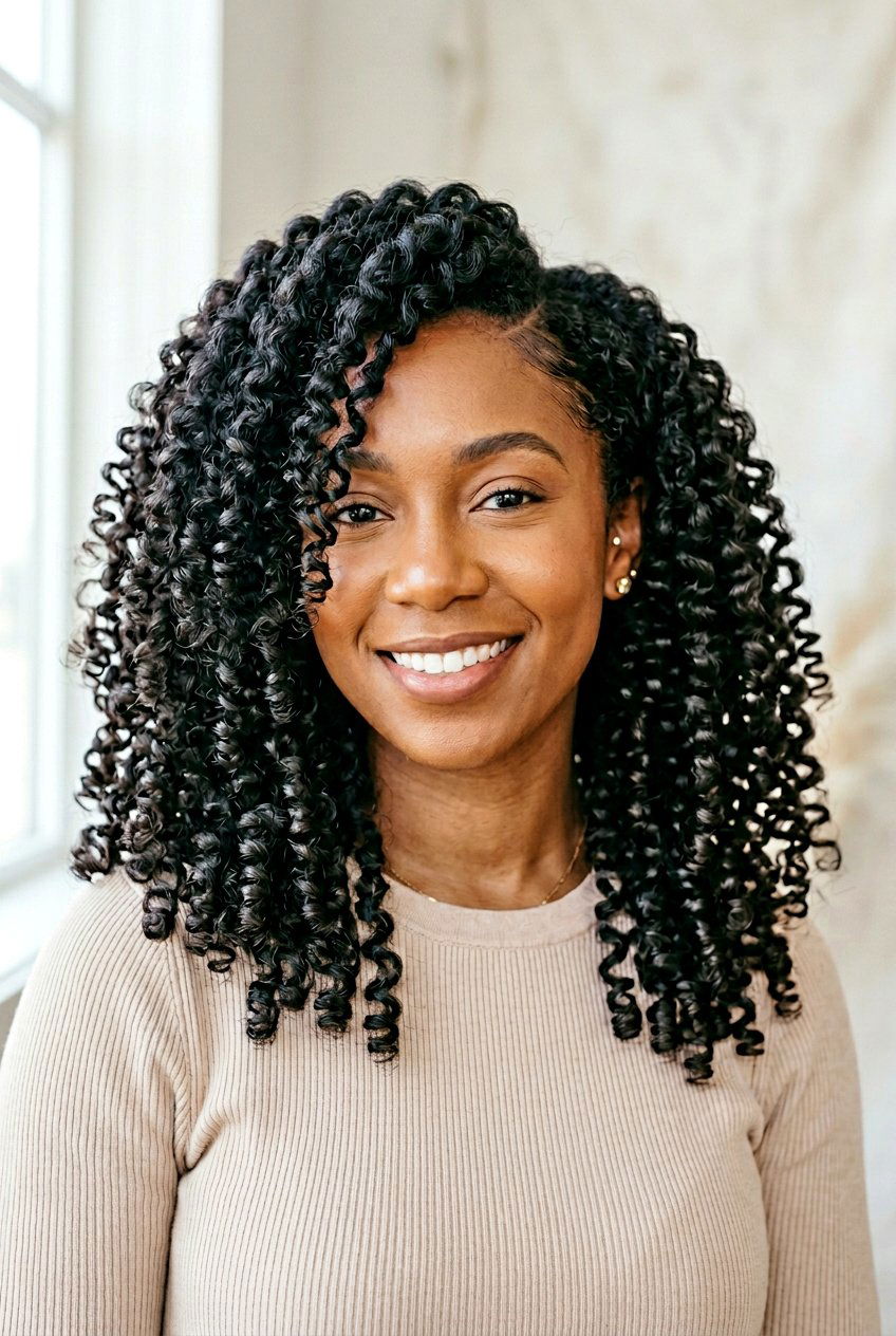 20 Stunning Natural Hair Roller Set Styles for Perfect Curls