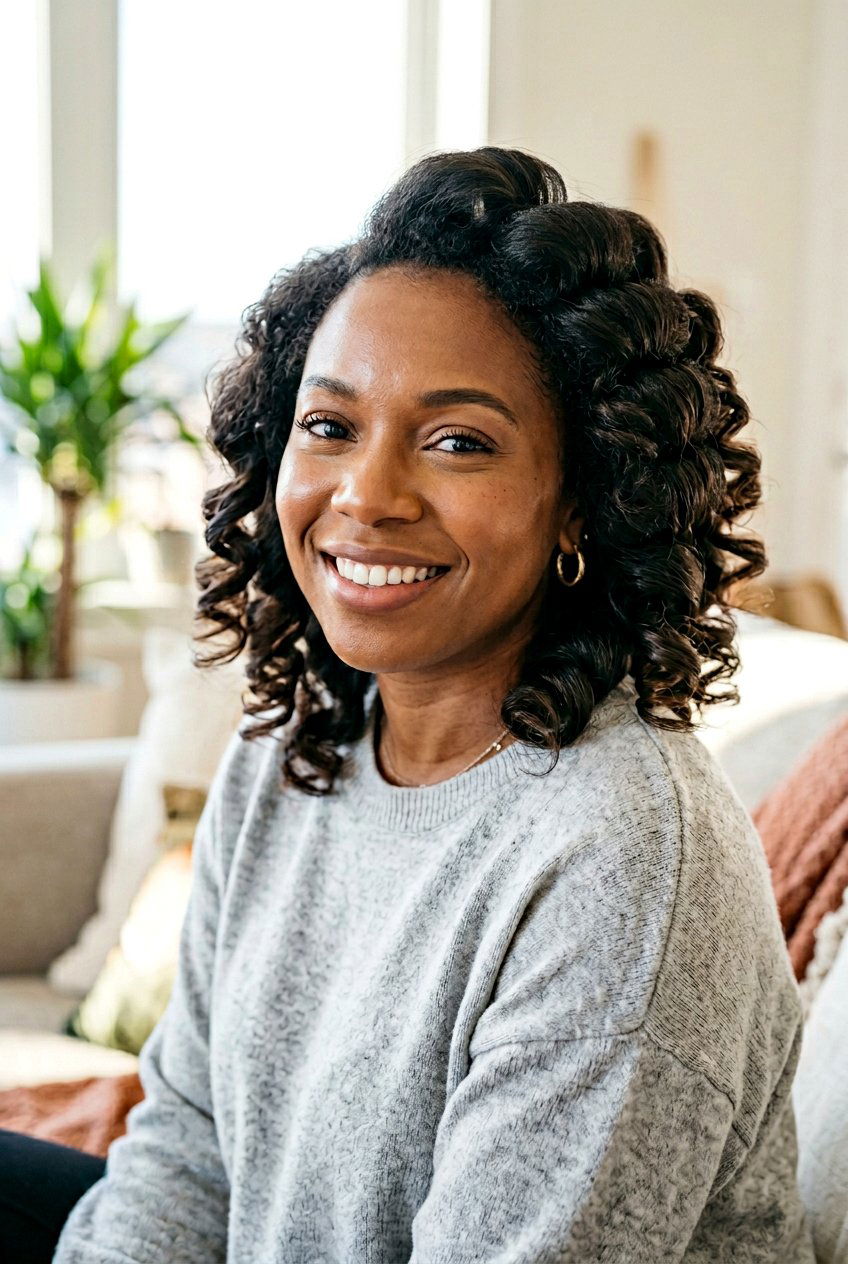 Roller Set on Transitioning Hair - 20 natural hair roller set styles - 20 natural hair roller set styles