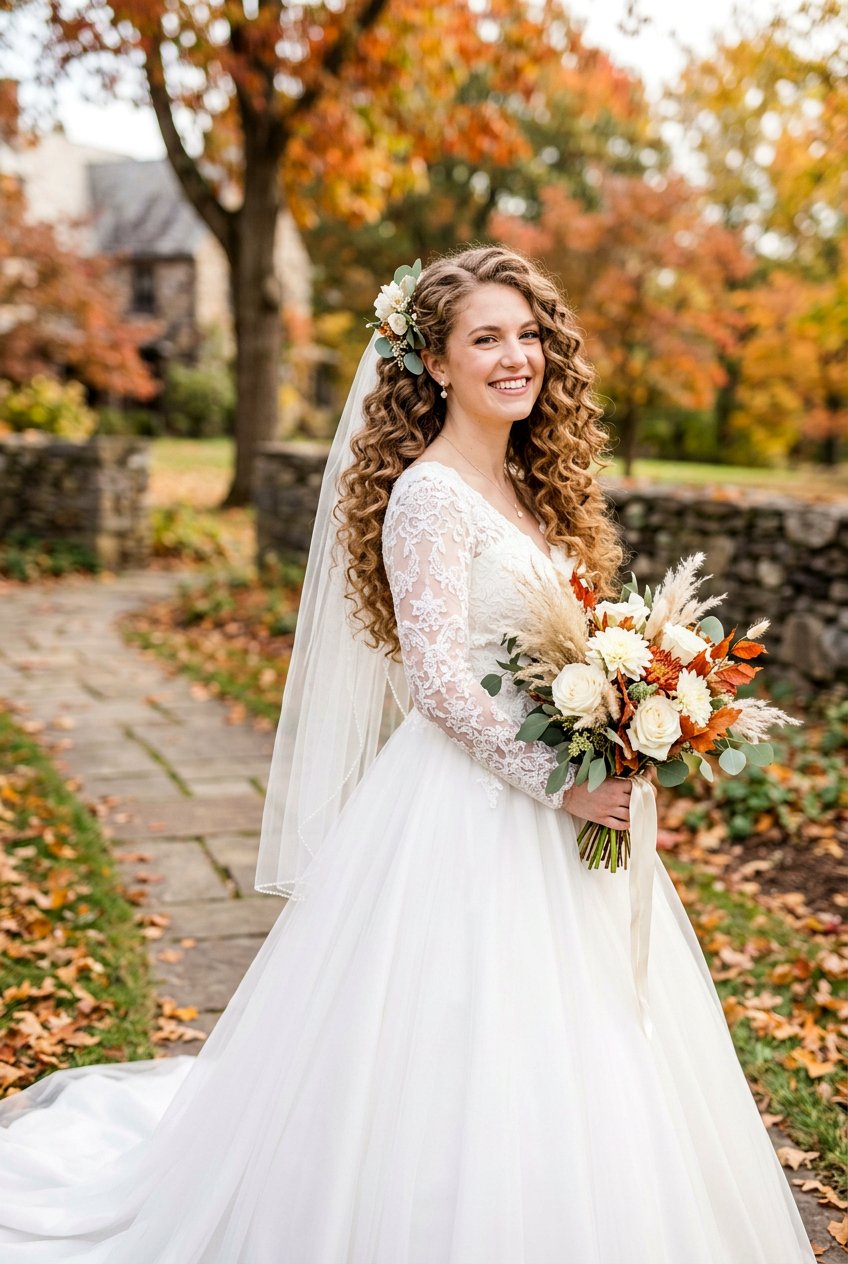 Romantic Bridal Curls For Fine Hair - 20 bridal hairstyle for fine hair with extensions - 20 bridal hairstyle for fine hair with extensions