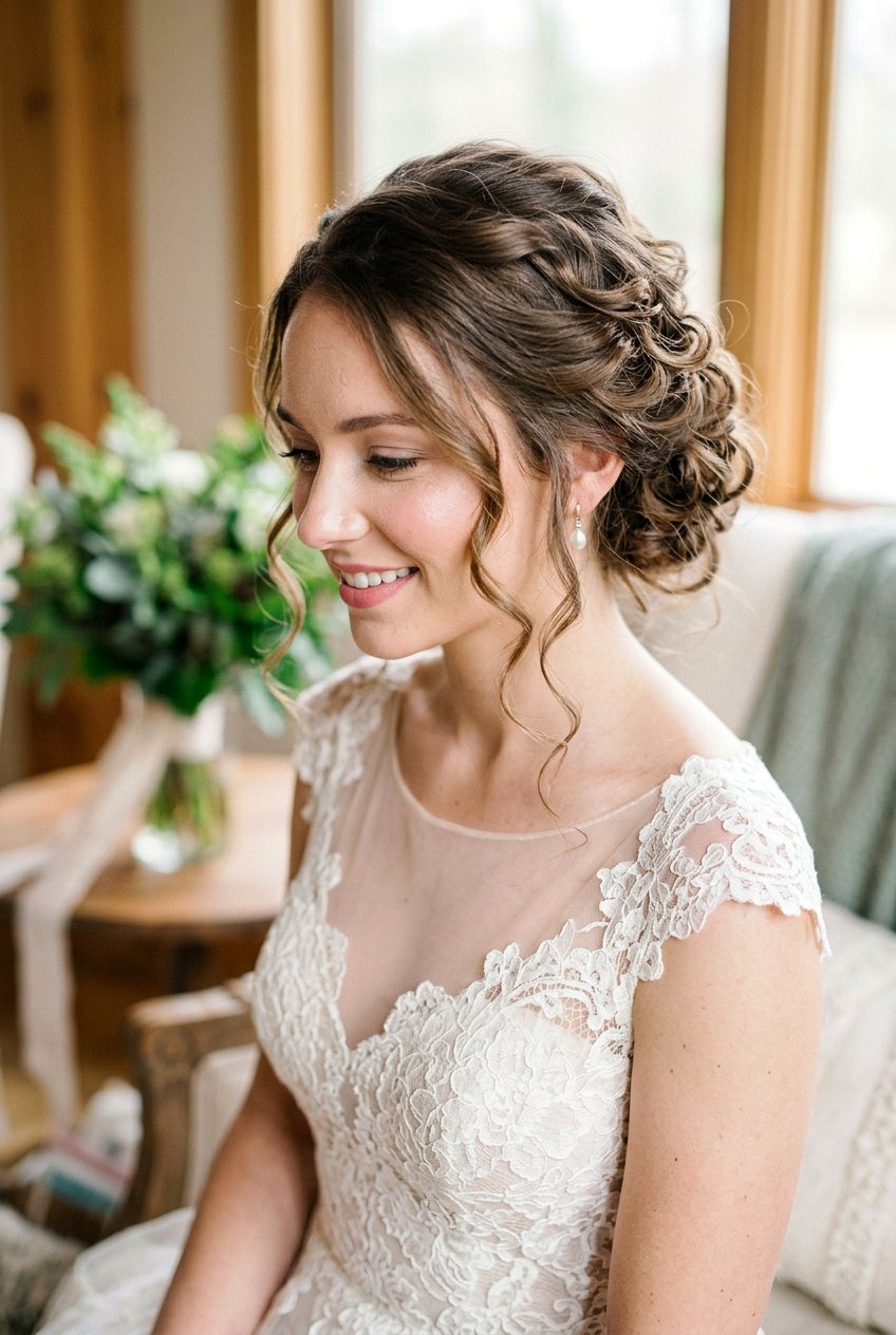 Romantic Loose Updo - 20 birthday hairstyle for long straight hair - 20 birthday hairstyle for long straight hair