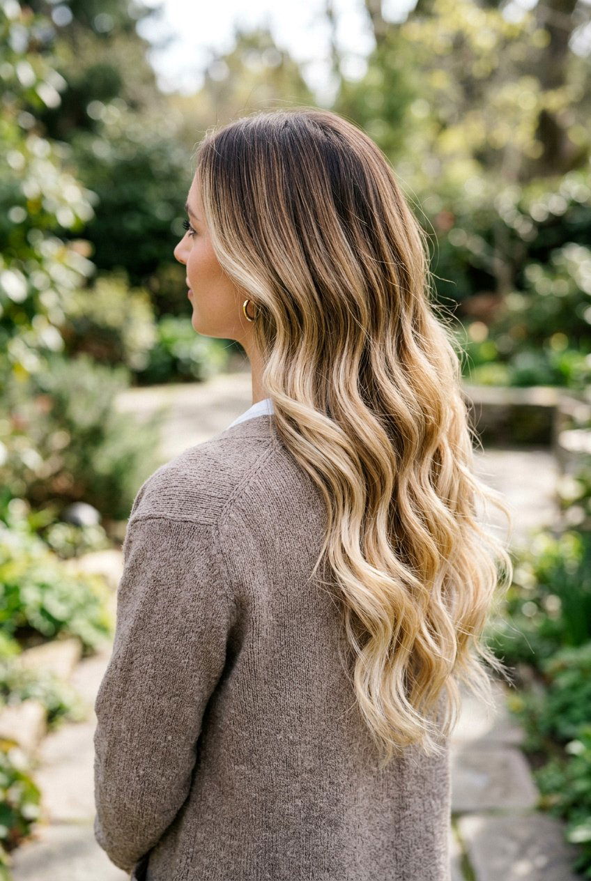 Root Melt Blonde Balayage on Long Hair - 20 blonde hair with shadow root balayage - 20 blonde hair with shadow root balayage