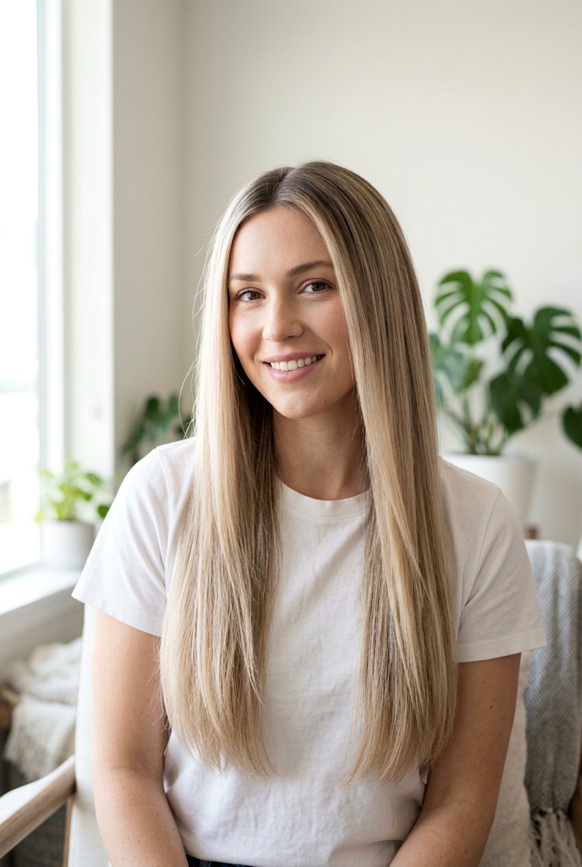 Root Smudge Lowlights on Blonde Hair - 20 lowlights for blonde hair - 20 lowlights for blonde hair