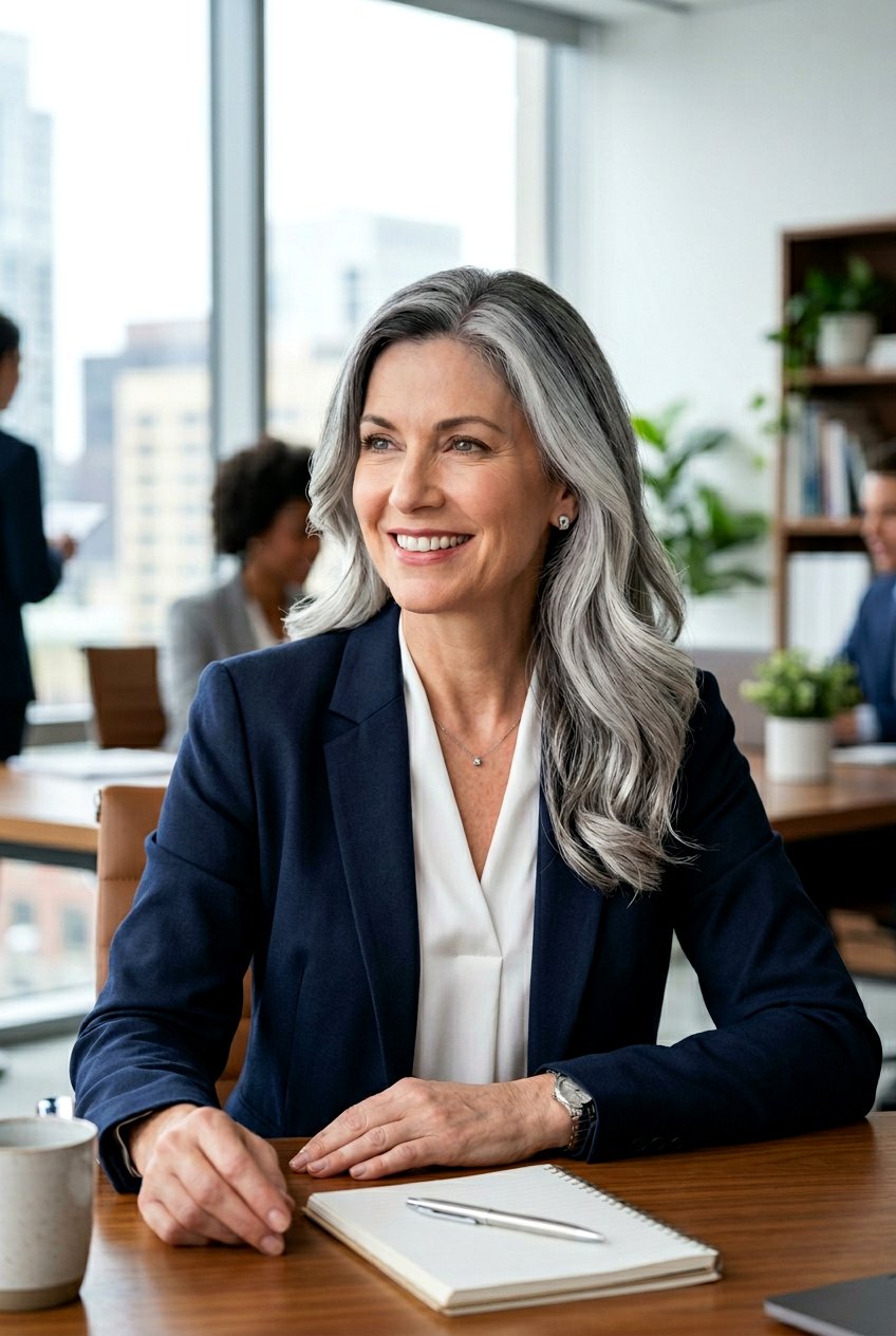 20 Elegant Gray Blend Hair Color Ideas for a Chic Look