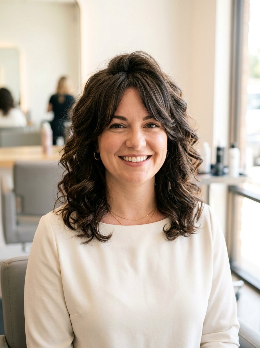 Root Volume Perm For Round Face Shape - 20 root volume perm for women - 20 root volume perm for women