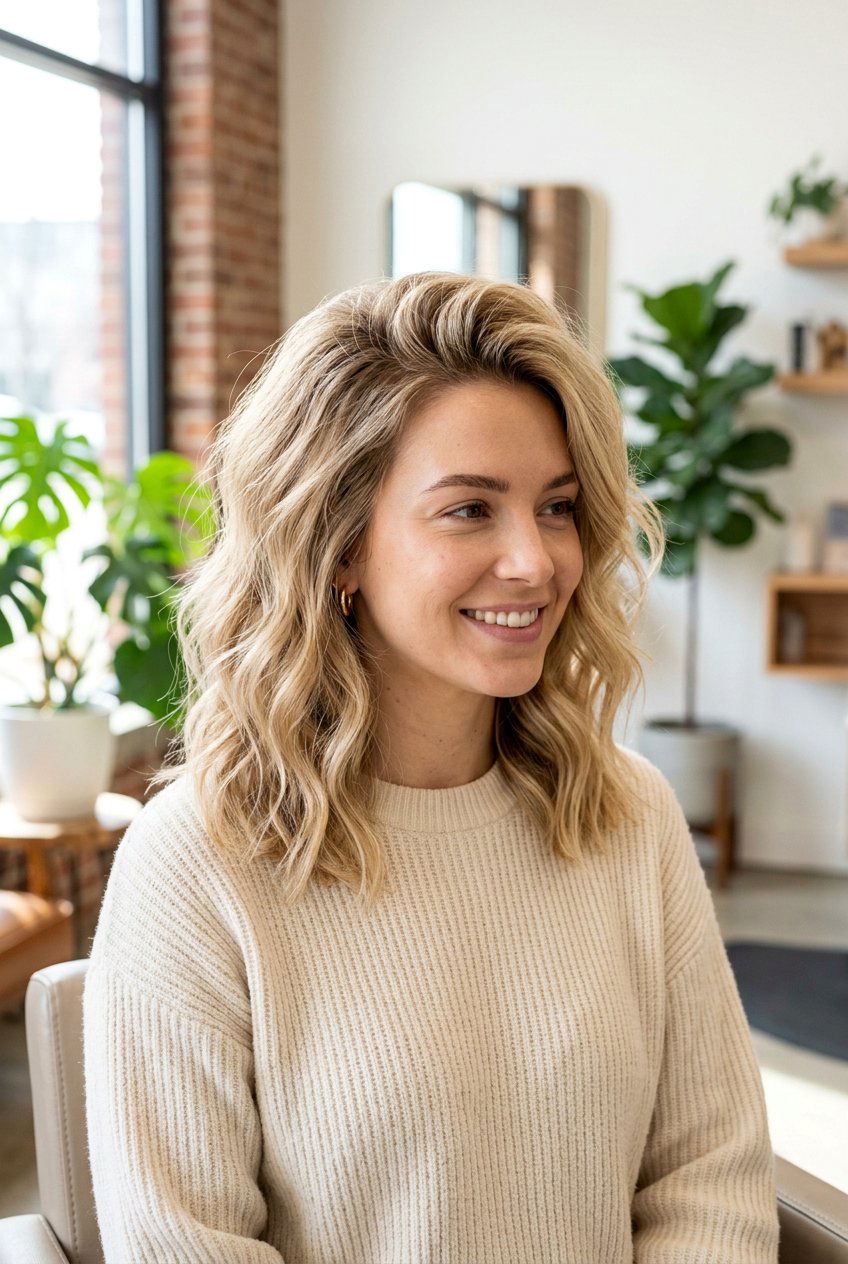 Root perm lob haircut - 20 root perm hairstyles - 20 root perm hairstyles