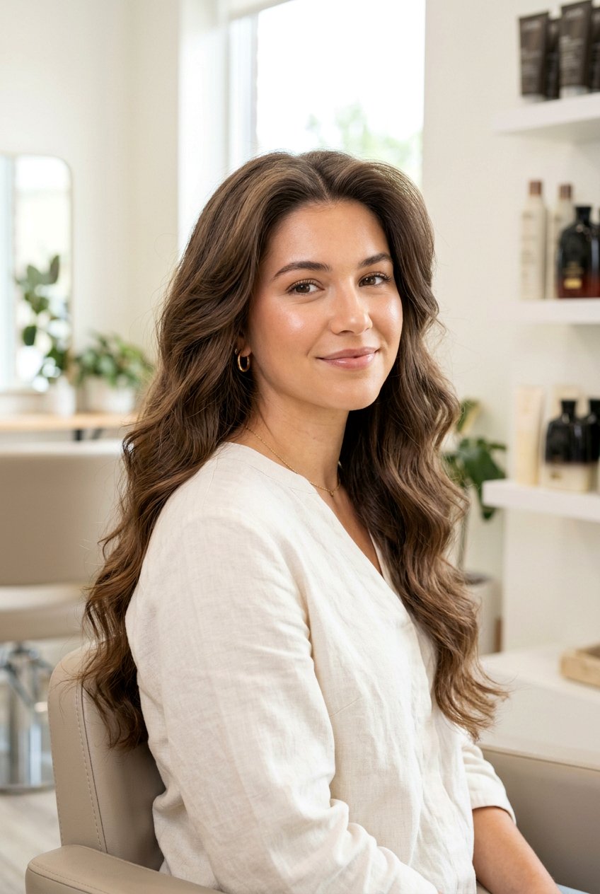 Root perm middle part - 20 root perm hairstyles - 20 root perm hairstyles