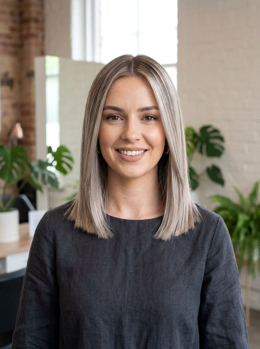 Rooted Ash Blonde With Cool Lowlights - 20 rooted blonde with lowlights - 20 rooted blonde with lowlights