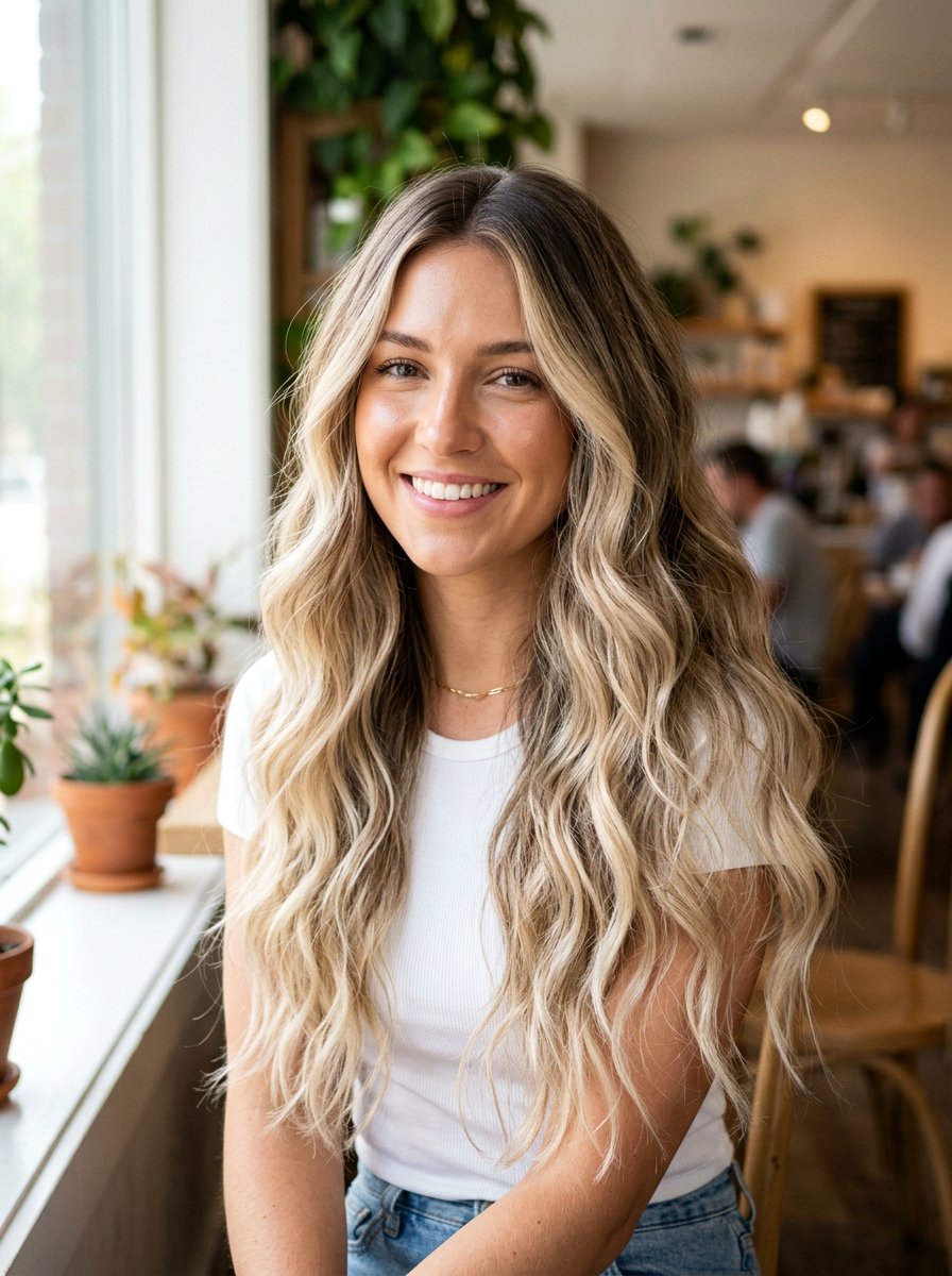 Rooted Blonde With Shadow Root And Lowlights - 20 rooted blonde with lowlights - 20 rooted blonde with lowlights