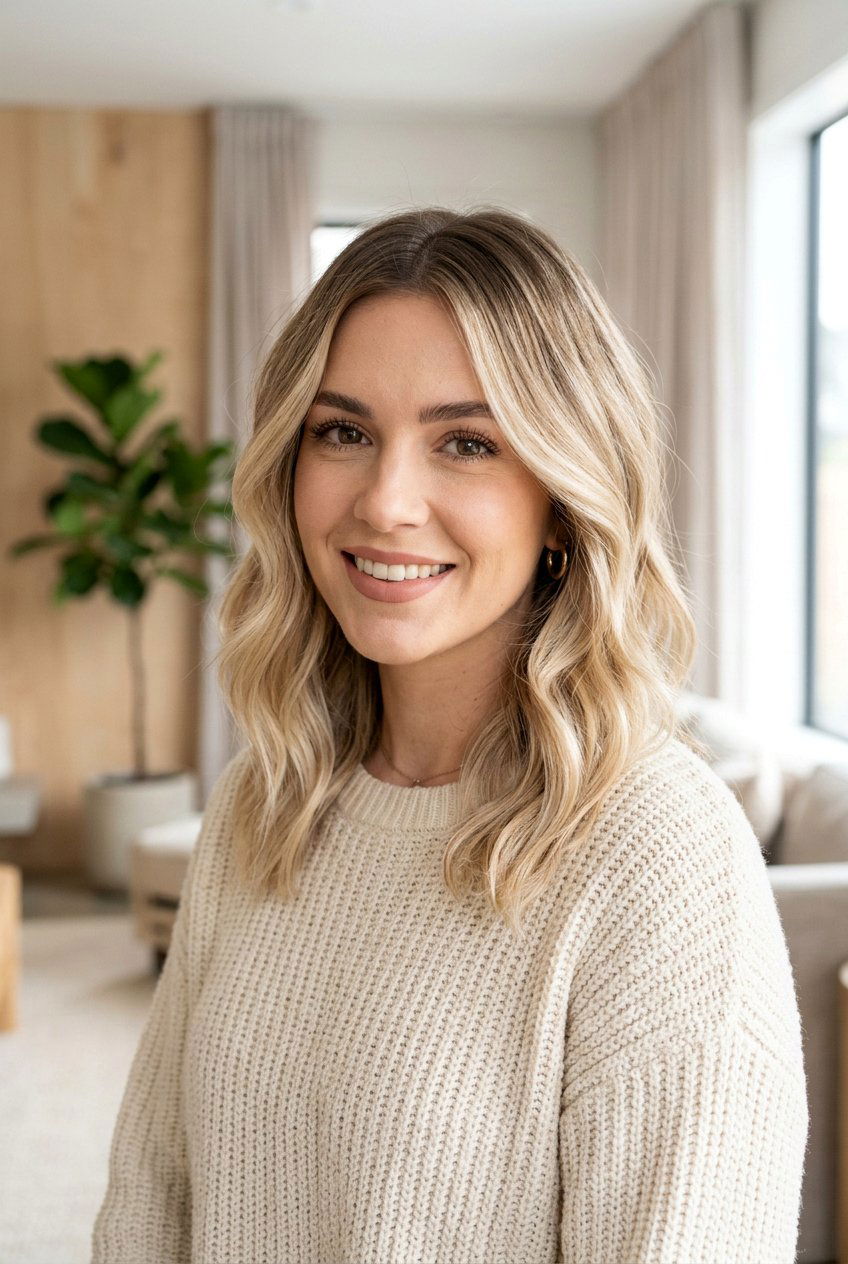 Rooted Champagne Blonde Balayage - 20 champagne blonde balayage - 20 champagne blonde balayage