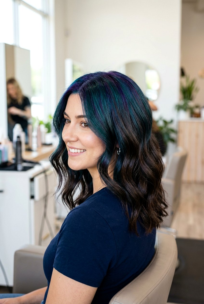 Rooted Oil Slick Hair Color - 20 oil slick hair color - 20 oil slick hair color