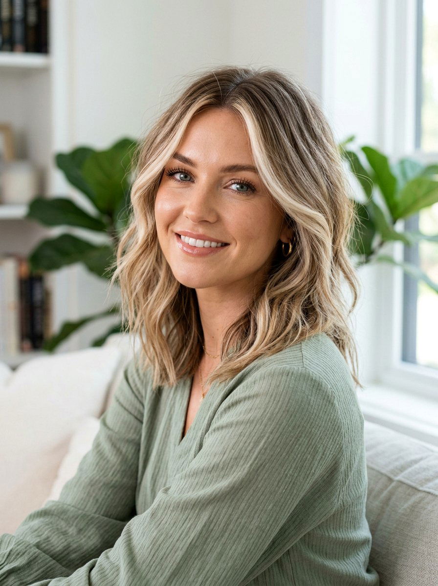 Rooty Beige Blonde With Face Framing Highlights - 20 rooty beige blonde hair - 20 rooty beige blonde hair