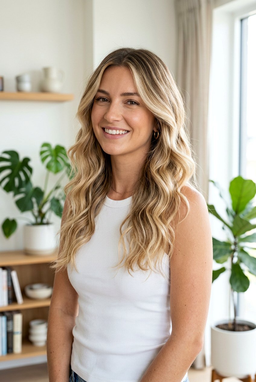 Rooty Blonde Balayage For Wavy Hair - 20 rooty blonde balayage - 20 rooty blonde balayage