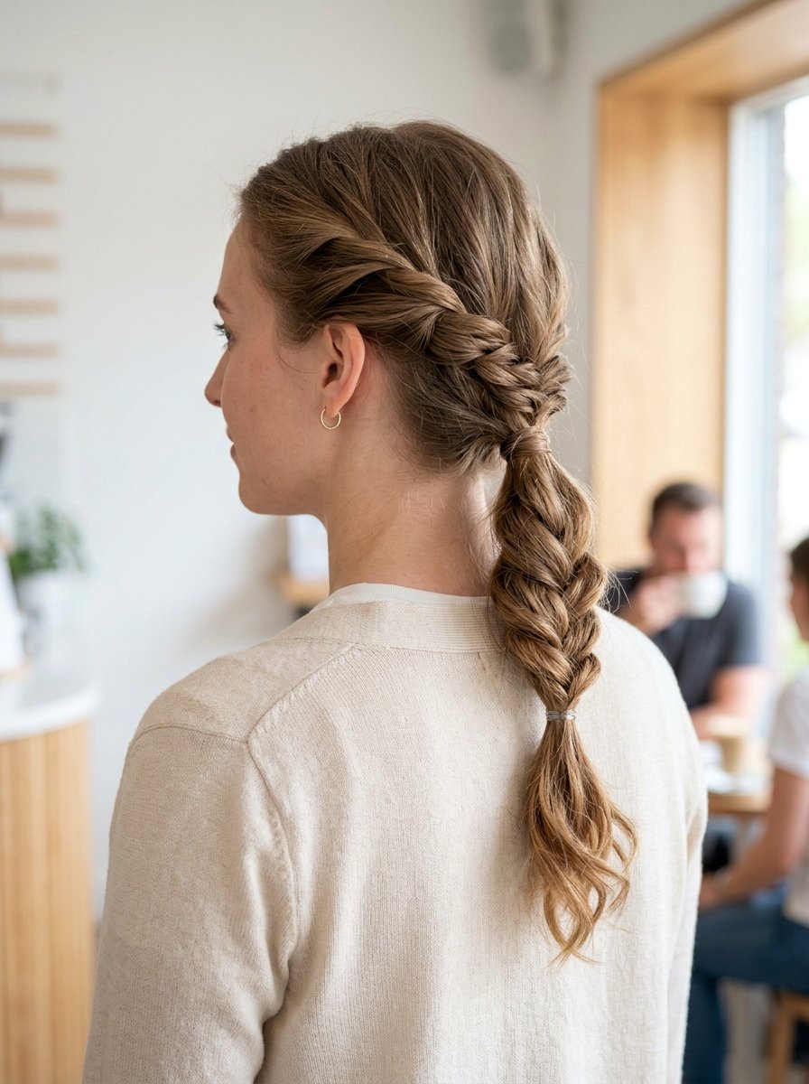 Rope Braid Low Ponytail For Thin Hair - 20 rope braid low ponytail - 20 rope braid low ponytail