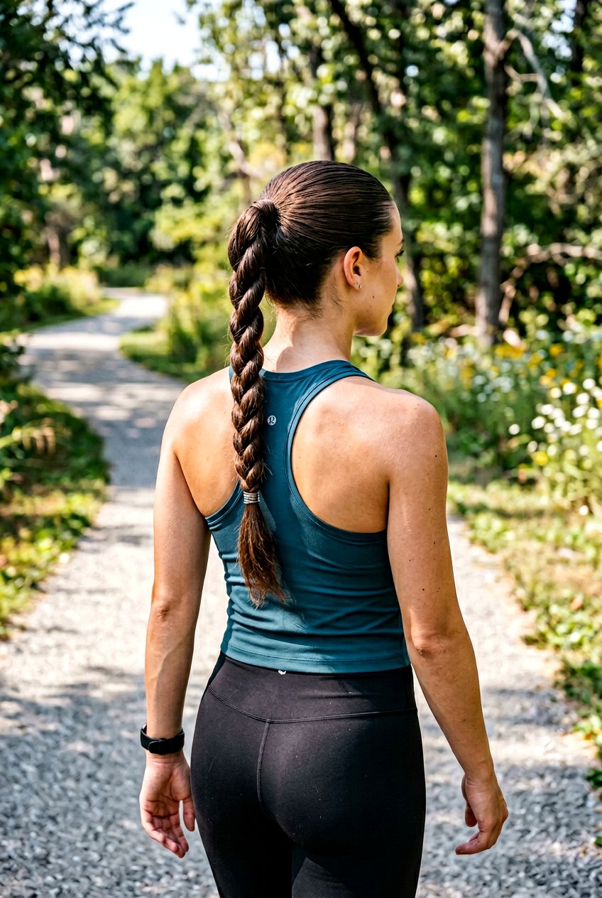 Rope Braid Ponytail - 20 no heat hairstyles - 20 no heat hairstyles