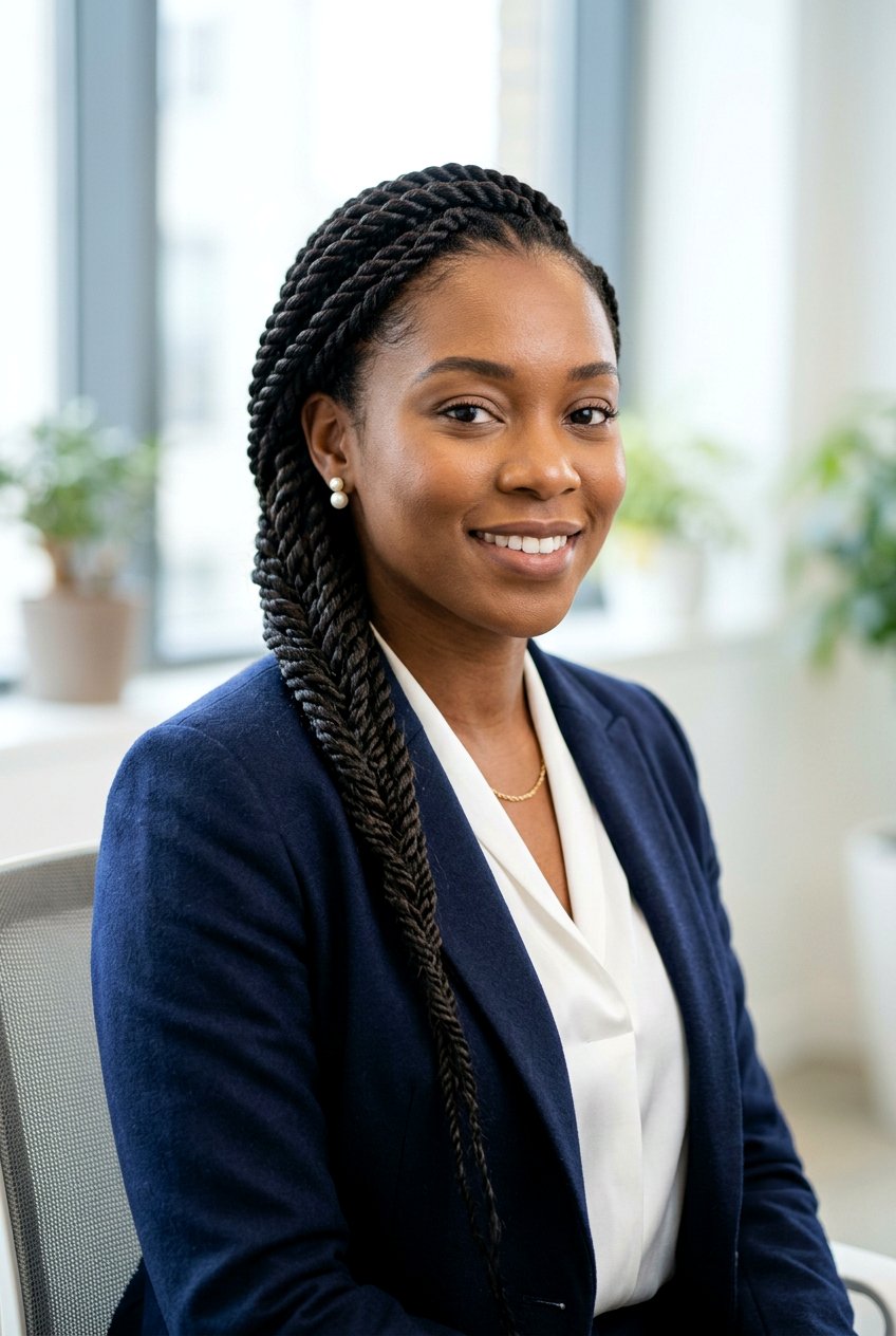 Rope Twist Braid - 20 light academia braid hairstyle - 20 light academia braid hairstyle