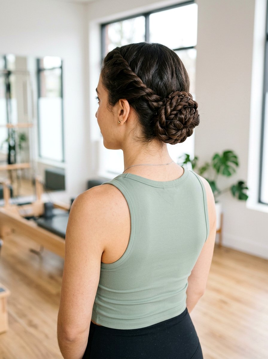 Rope Twist Pilates Hairstyle - 20 pilates hairstyles for women - 20 pilates hairstyles for women