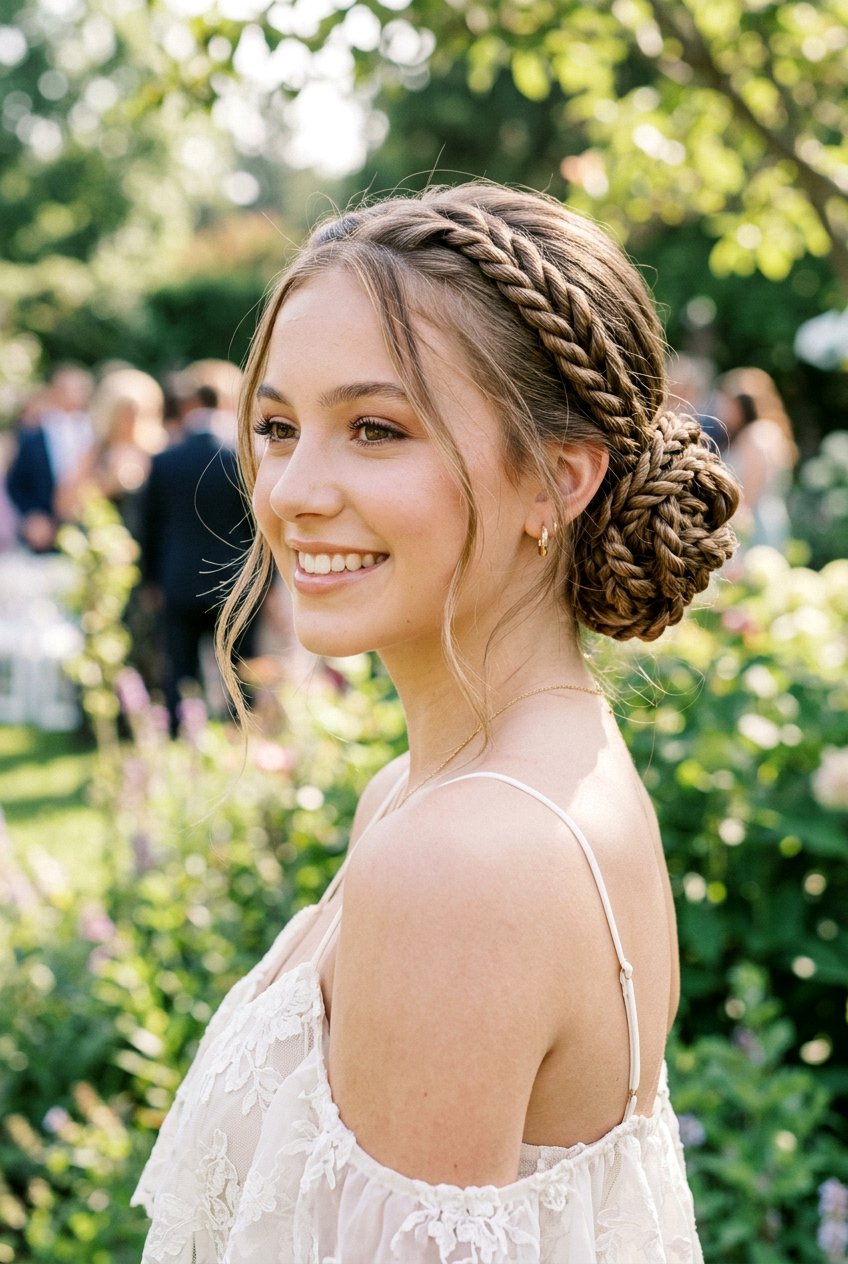 Rope Twisted Updo For Teens - 20 formal dance hairstyles for teens - 20 formal dance hairstyles for teens
