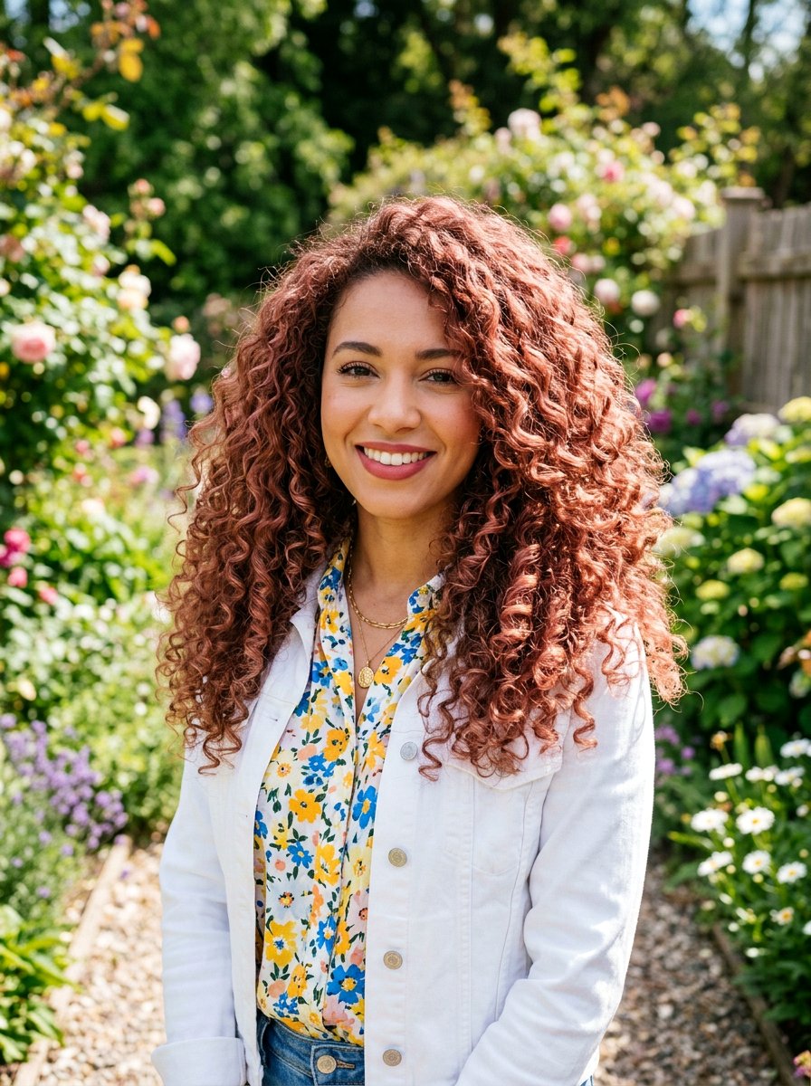 Rose Brown Curly Hair - 20 spring rose brown hair color - 20 spring rose brown hair color