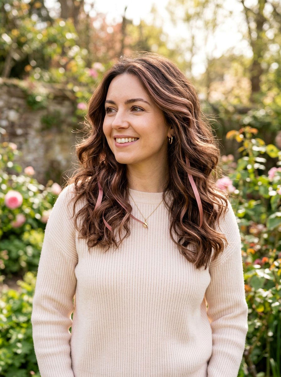 Rose Brown Highlights - 20 spring rose brown hair color - 20 spring rose brown hair color