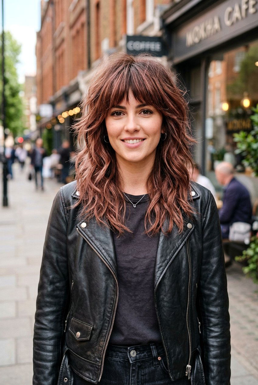 Rose Brown Shag - 20 rose brown hair color for mature women - 20 rose brown hair color for mature women