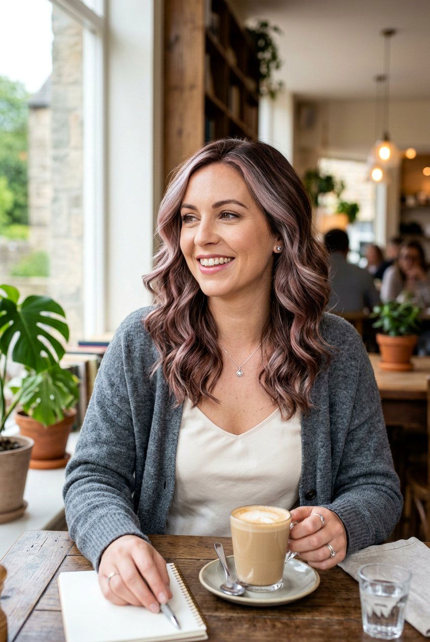 Rose Brown With Silver - 20 rose brown hair color for mature women - 20 rose brown hair color for mature women