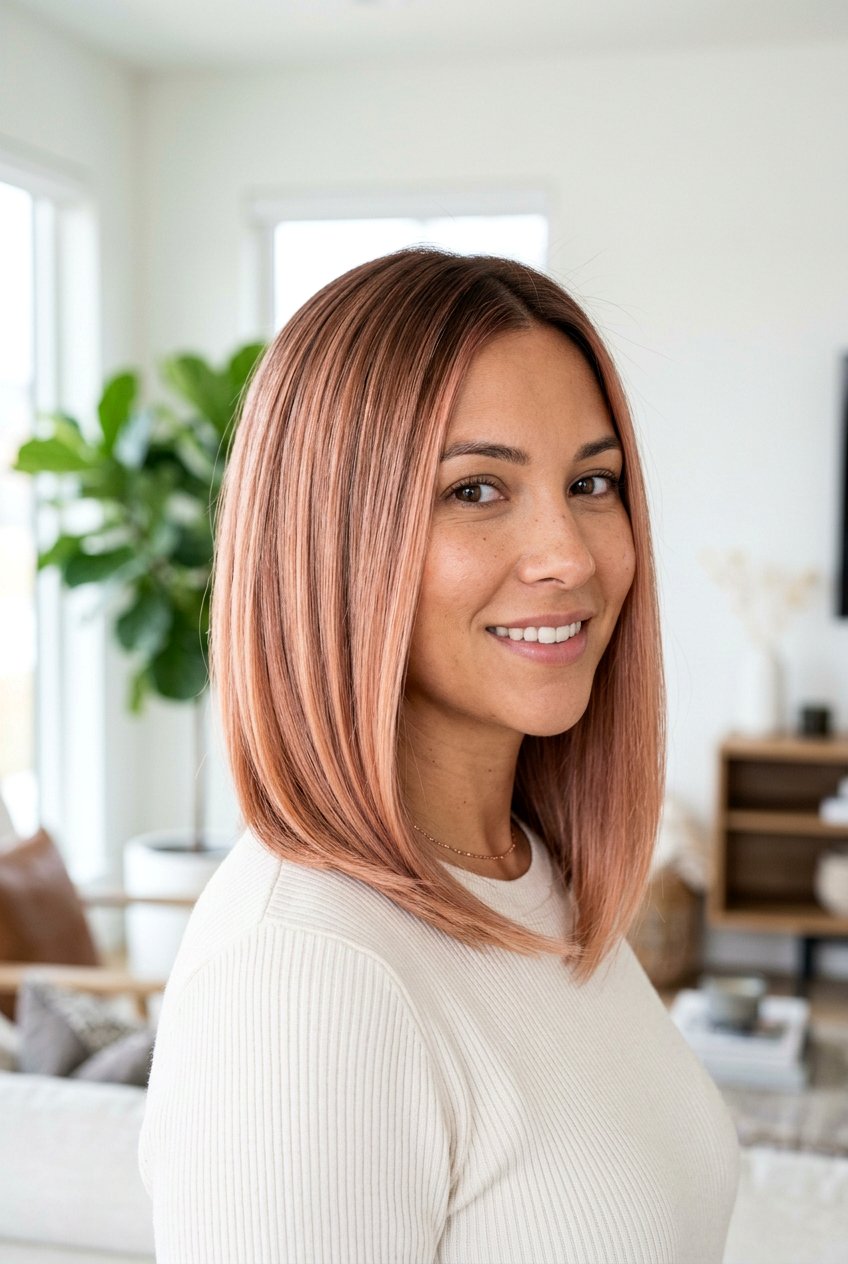 20 Stunning Rose Gold Balayage Hair Ideas for a Fresh Look