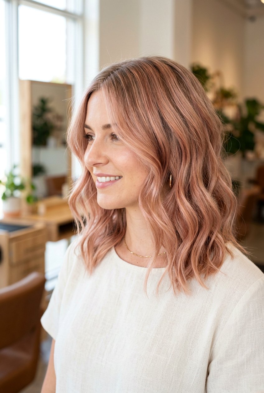 Rose Gold Balayage On Fine Hair - 20 rose gold balayage hair - 20 rose gold balayage hair
