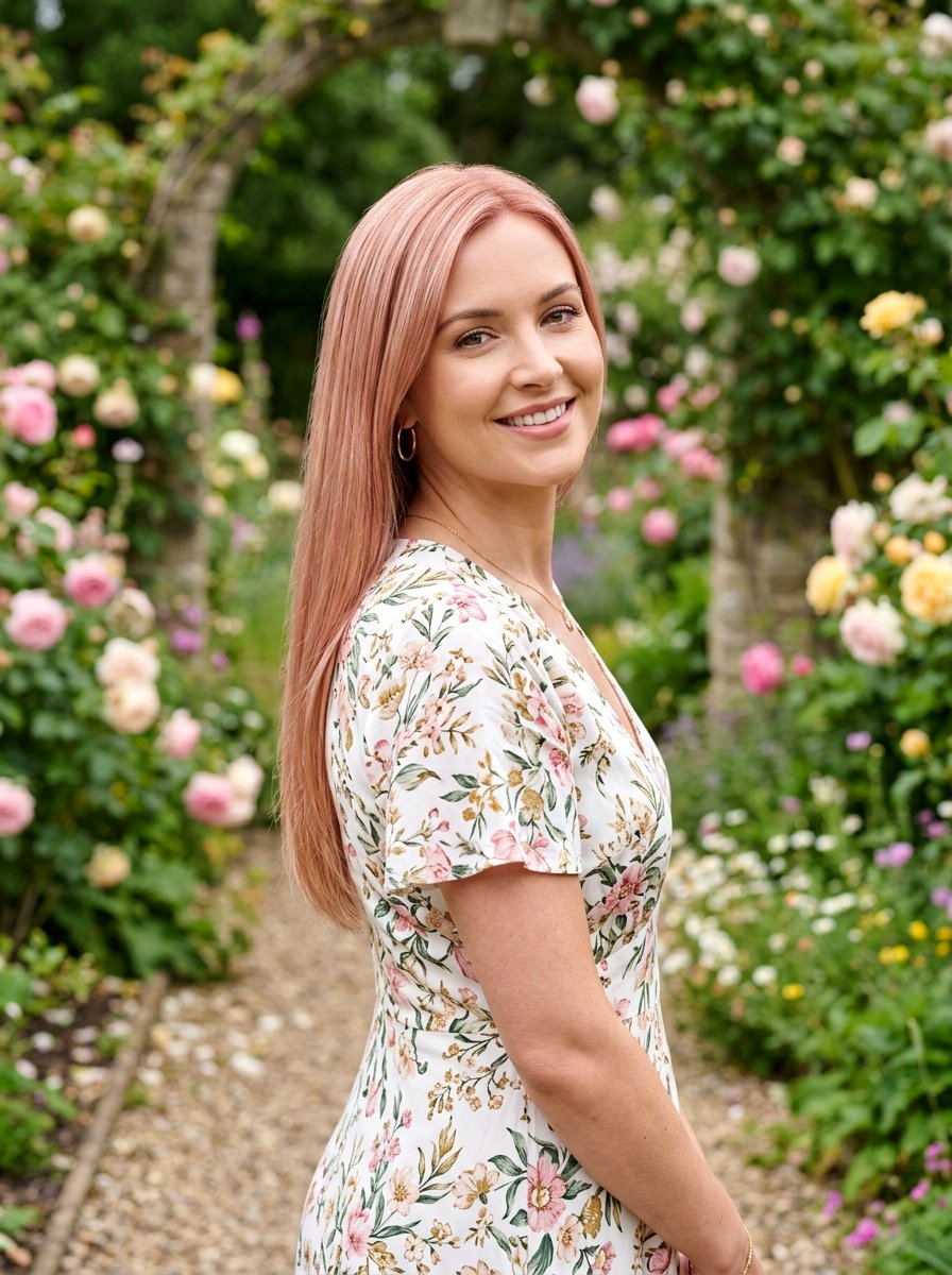 Rose Gold Blonde Hair Color - 20 seasonal hair color ideas for blondes - 20 seasonal hair color ideas for blondes