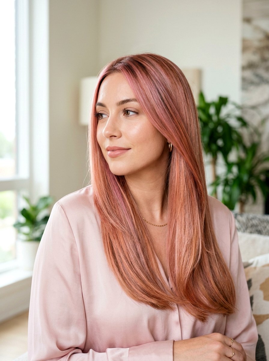 Rose Gold Hair Color - 20 final hair color keyword ideas for women - 20 final hair color keyword ideas for women