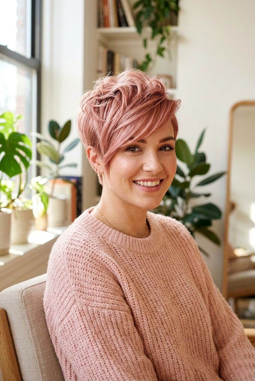 20 Bold Hair Color Ideas for Pixie Cuts to Try This Year