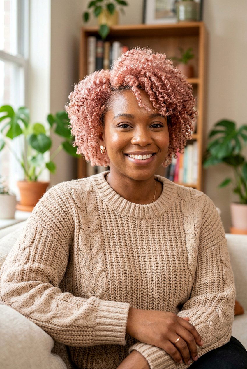 Rose Gold Twa - 20 blonde twa hairstyle - 20 blonde twa hairstyle