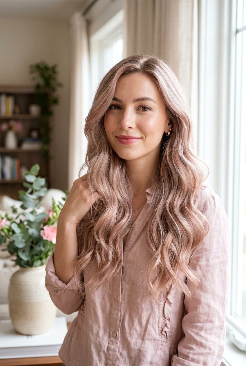 Rose Milk Tea Hair Color - 20 milky tea hair color - 20 milky tea hair color