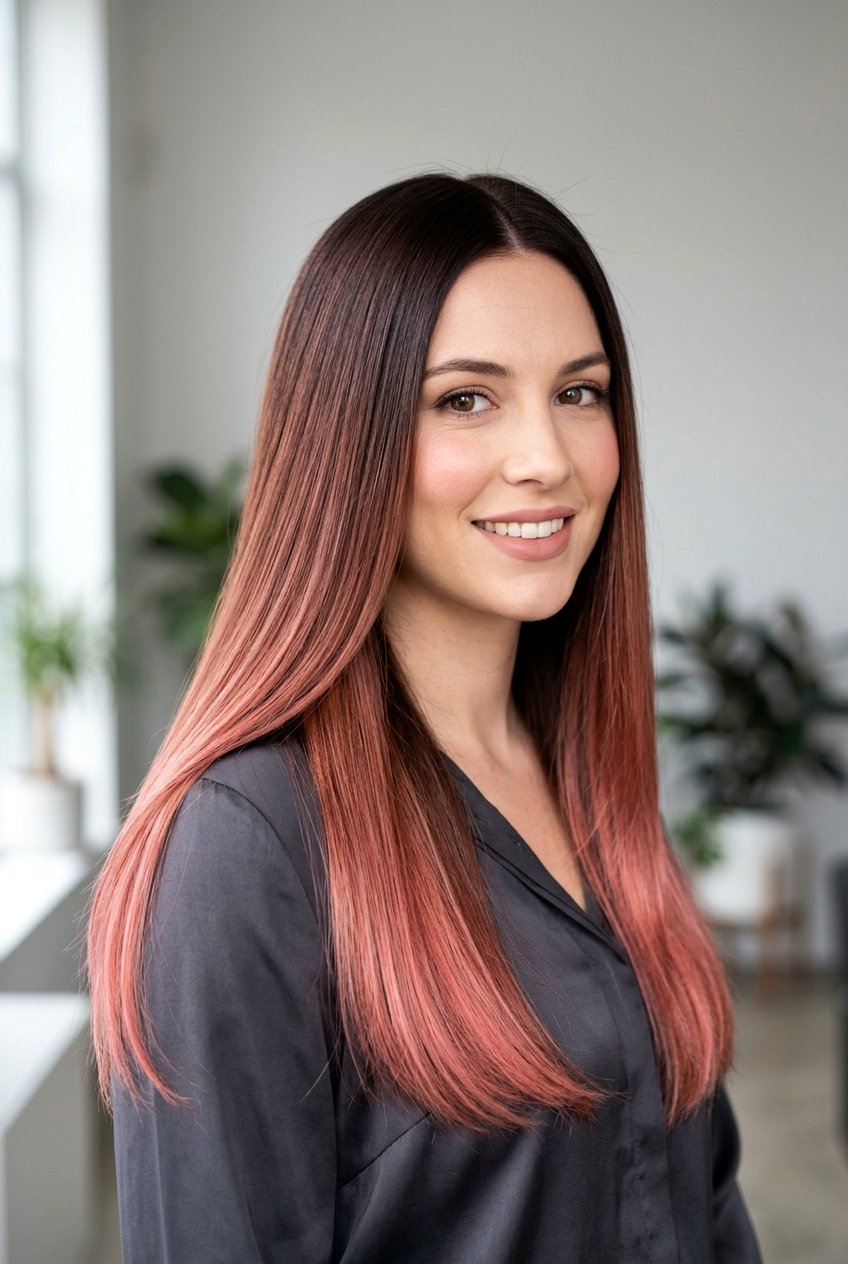 Rose brown ombre hair - 20 rose brown hair color - 20 rose brown hair color