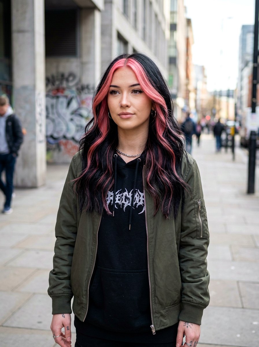 Rose gold money piece black hair - 20 rose gold money piece hair - 20 rose gold money piece hair