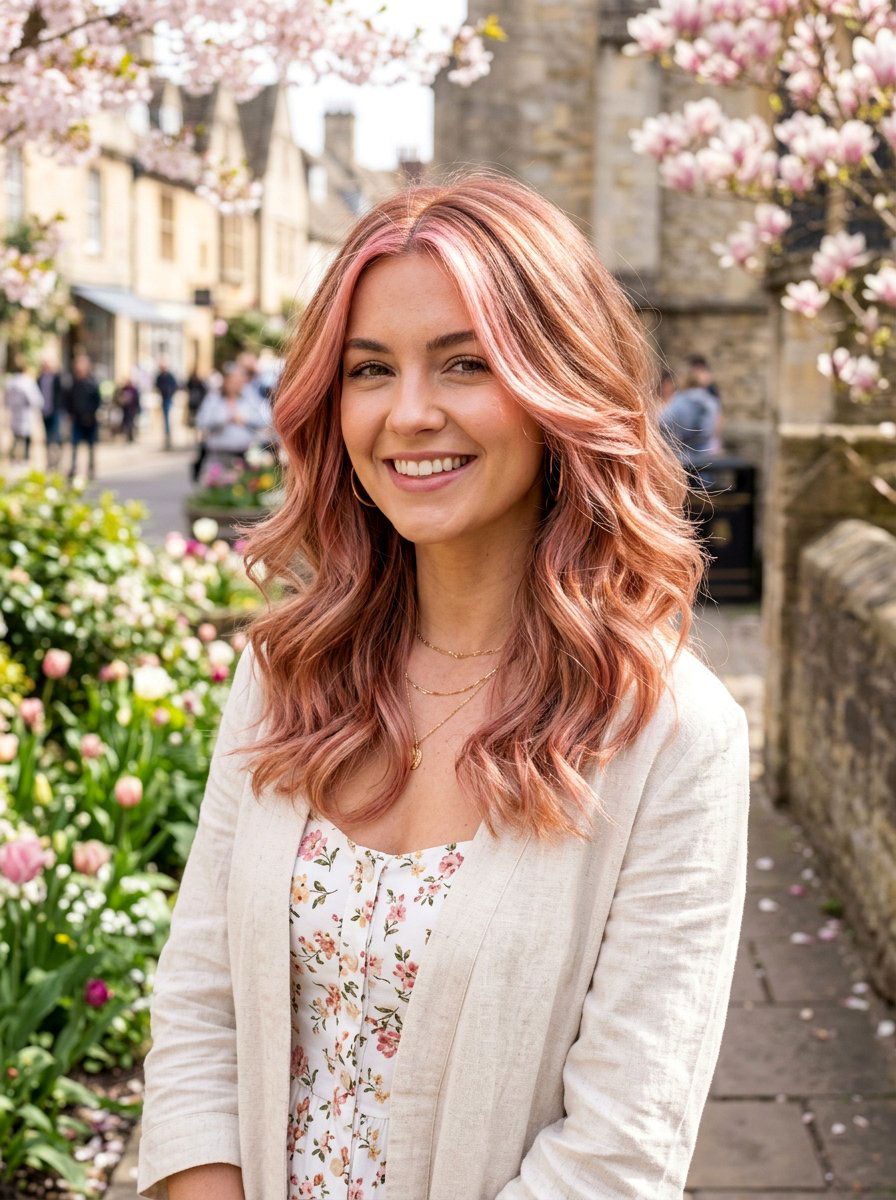 Rose gold money piece layered hair - 20 rose gold money piece hair - 20 rose gold money piece hair