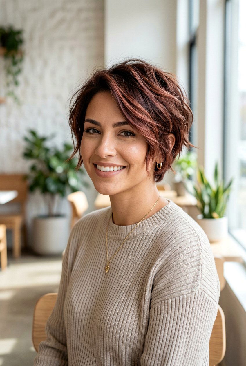 Rosewood Brown on Short Hair - 20 rosewood brown hair - 20 rosewood brown hair