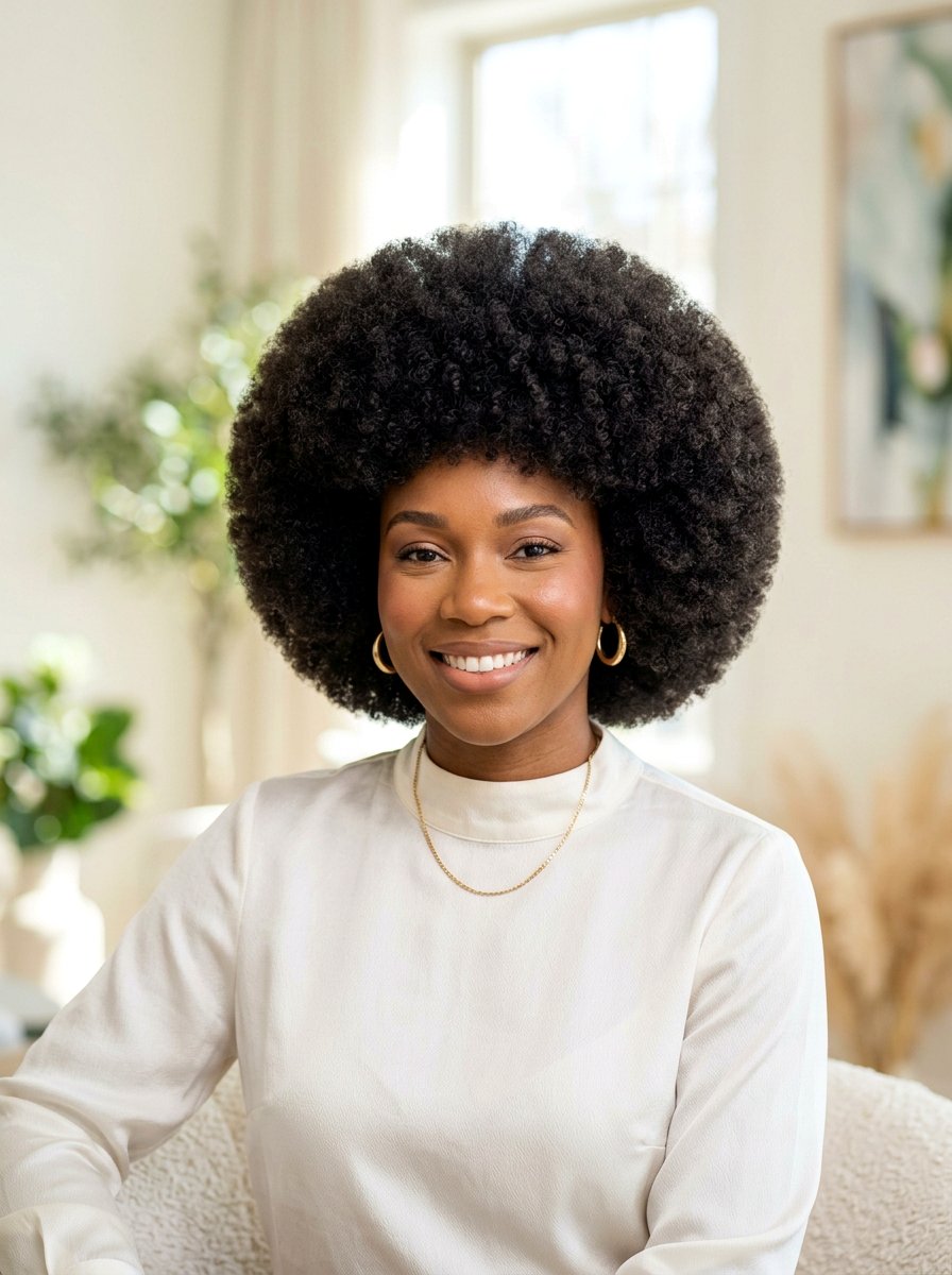 Rounded Afro Haircut For 4b Hair - 20 haircut for 4b natural hair - 20 haircut for 4b natural hair