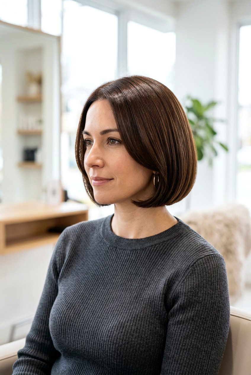 Rounded Bob - 20 new haircut trends for women - 20 new haircut trends for women