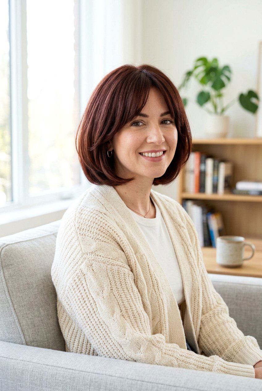 Rounded Bob With Layers - 20 medium haircut to remove bulk from thick hair - 20 medium haircut to remove bulk from thick hair