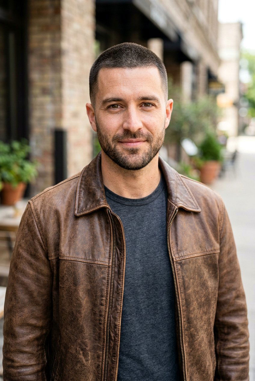 Rounded Crew Cut - 20 crew cut for thinning hair men - 20 crew cut for thinning hair men