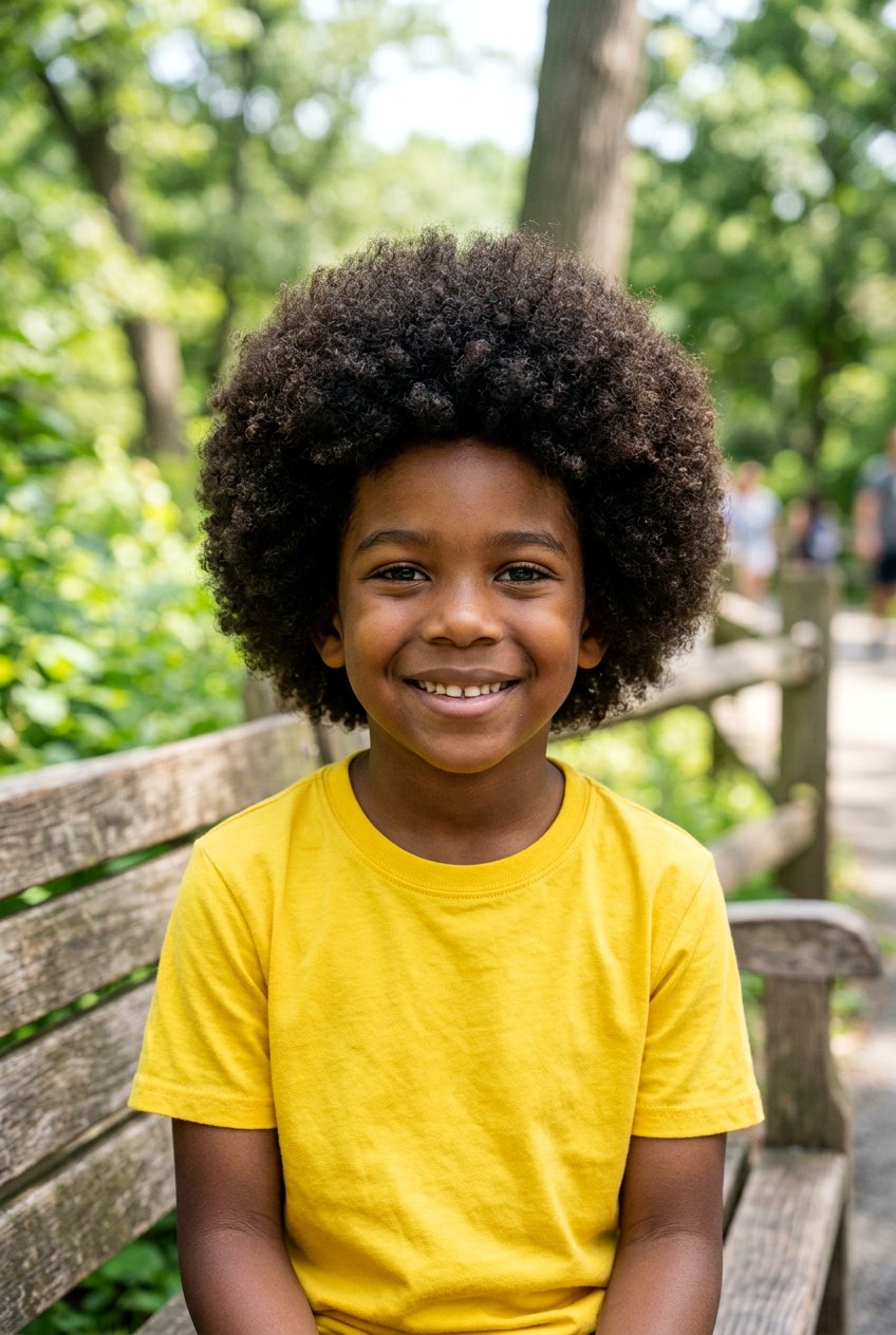 Rounded Curly Afro - 20 black boys curly fro haircut - 20 black boys curly fro haircut