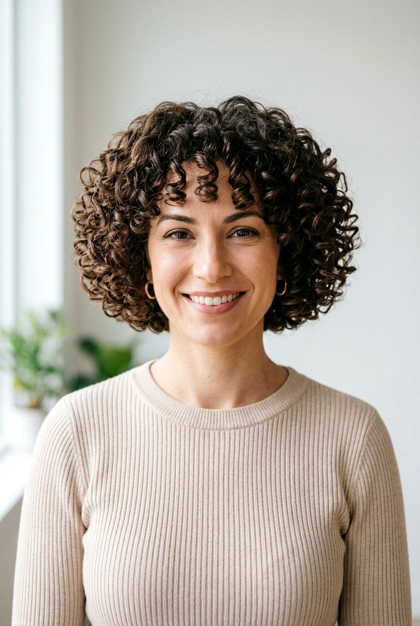 20 Gorgeous Low Maintenance Haircuts for Curly Fine Hair