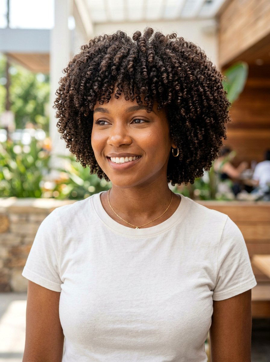 Rounded Curly Cut For 3c Hair - 20 haircut for 3c curly hair - 20 haircut for 3c curly hair